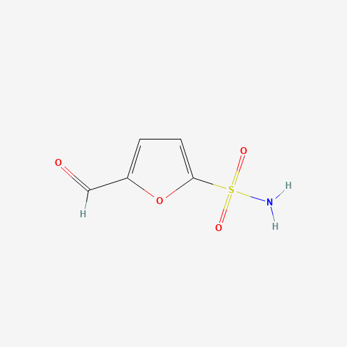 5-formylfuran-2-sulfonamide (CAS: 42978-29-0) - Chemical Structure and Molecular Formula 
