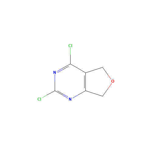 2,4-dichloro-5,7-dihydrofuro[3,4-d]pyrimidine (CAS: 848398-41-4) - Related Chemical Product