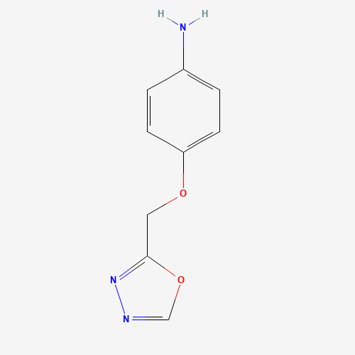 4-(1,3,4-oxadiazol-2-ylmethoxy)aniline (CAS: 689251-64-7) - Related Chemical Product