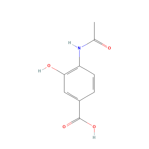 4-acetamido-3-hydroxybenzoic acid (CAS: 10098-40-5) - Related Chemical Product