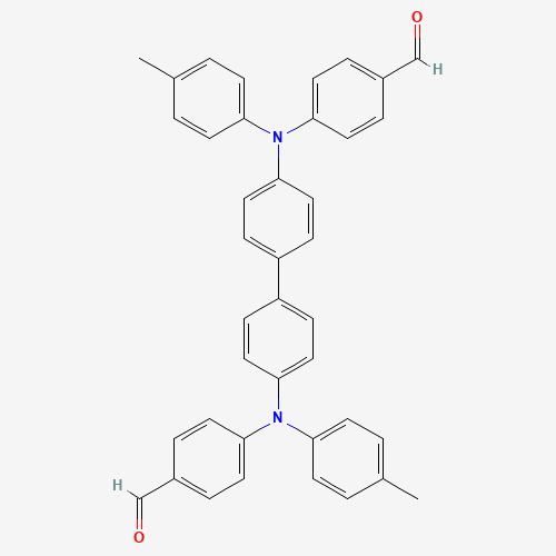 4-(N-[4-[4-(N-(4-formylphenyl)-4-methylanilino)phenyl]phenyl]-4-methylanilino)benzaldehyde (CAS: 181064-88-0) - Related Chemical Product