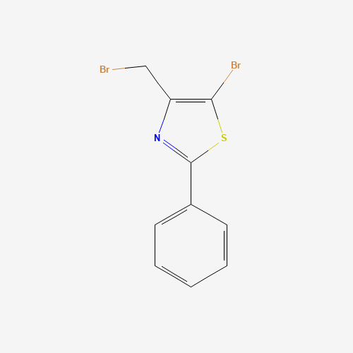 5-bromo-4-(bromomethyl)-2-phenyl-1,3-thiazole (CAS: 78502-84-8) - Related Chemical Product