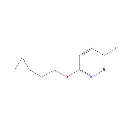 3-chloro-6-(2-cyclopropylethoxy)pyridazine (CAS: 1215850-32-0) - Related Chemical Product