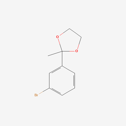 2-(3-bromophenyl)-2-methyl-1,3-dioxolane (CAS: 39172-32-2) - Related Chemical Product