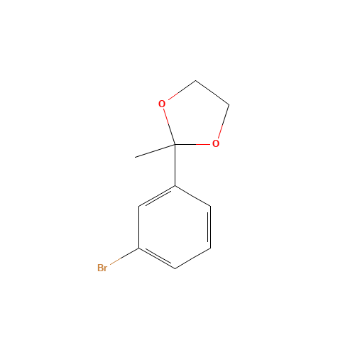 2-(3-bromophenyl)-2-methyl-1,3-dioxolane (CAS: 39172-32-2) - Related Chemical Product
