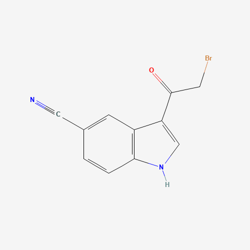 3-(2-bromoacetyl)-1H-indole-5-carbonitrile (CAS: 17380-46-0) - Related Chemical Product