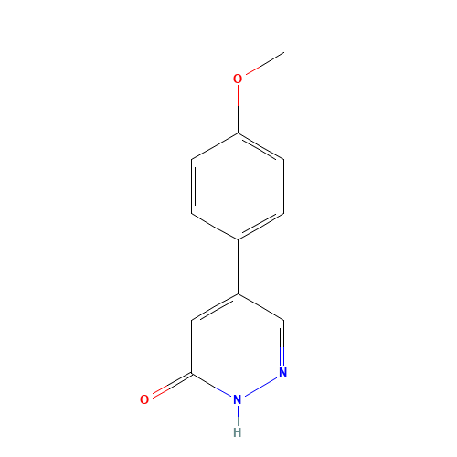 4-(4-methoxyphenyl)-1H-pyridazin-6-one (CAS: 100079-00-3) - Related Chemical Product