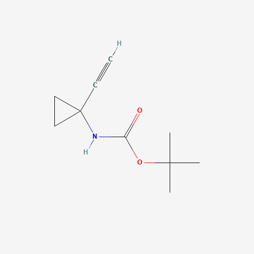 tert-butyl N-(1-ethynylcyclopropyl)carbamate (CAS: 1268810-09-8) - Related Chemical Product