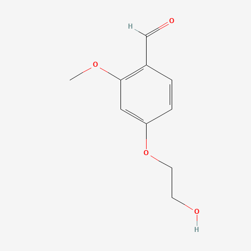 4-(2-hydroxyethoxy)-2-methoxybenzaldehyde (CAS: 1220703-12-7) - Related Chemical Product