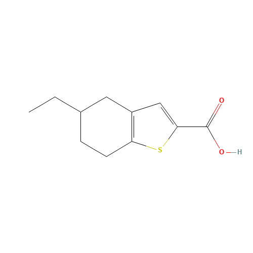 5-ethyl-4,5,6,7-tetrahydro-1-benzothiophene-2-carboxylic acid (CAS: 590355-40-1) - Related Chemical Product