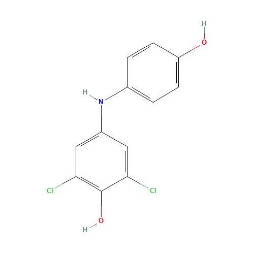 2,6-dichloro-4-(4-hydroxyanilino)phenol (CAS: 2099-87-8) - Related Chemical Product
