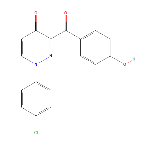 1-(4-chlorophenyl)-3-(4-hydroxybenzoyl)pyridazin-4-one (CAS: 1314395-75-9) - Related Chemical Product
