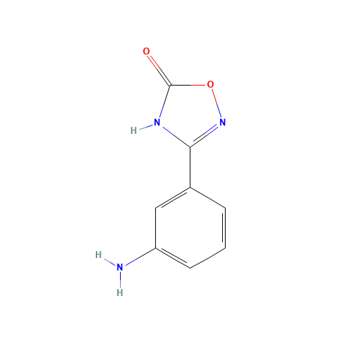 3-(3-aminophenyl)-2H-1,2,4-oxadiazol-5-one (CAS: 503469-36-1) - Related Chemical Product