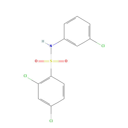2,4-dichloro-N-(3-chlorophenyl)benzenesulfonamide (CAS: 315227-12-4) - Related Chemical Product