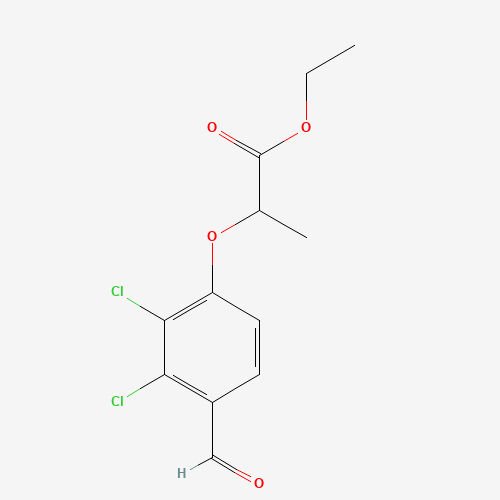 ethyl 2-(2,3-dichloro-4-formylphenoxy)propanoate (CAS: 16861-36-2) - Related Chemical Product