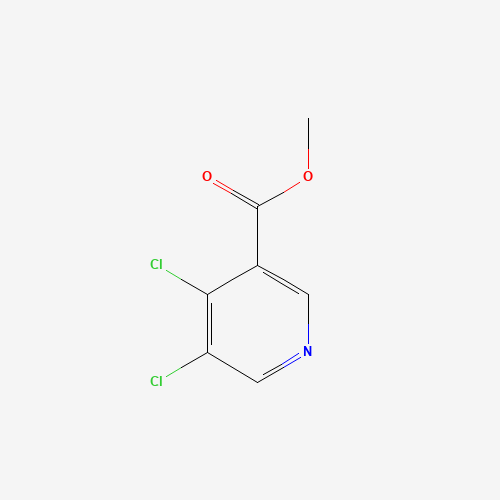 methyl 4,5-dichloropyridine-3-carboxylate (CAS: 343781-51-1) - Chemical Structure and Molecular Formula 
