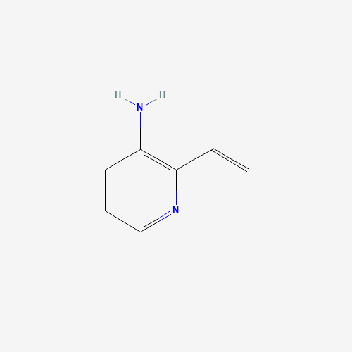 2-ethenylpyridin-3-amine (CAS: 267875-96-7) - Chemical Structure and Molecular Formula 