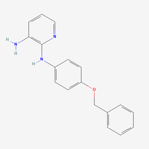 2-N-(4-phenylmethoxyphenyl)pyridine-2,3-diamine (CAS: 1082189-47-6) - Related Chemical Product