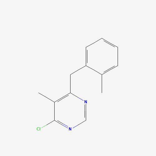 4-chloro-5-methyl-6-[(2-methylphenyl)methyl]pyrimidine (CAS: 960297-56-7) - Related Chemical Product