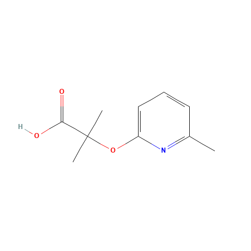 2-methyl-2-(6-methylpyridin-2-yl)oxypropanoic acid (CAS: 605680-63-5) - Related Chemical Product