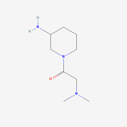 1-(3-aminopiperidin-1-yl)-2-(dimethylamino)ethanone (CAS: 1266199-08-9) - Related Chemical Product