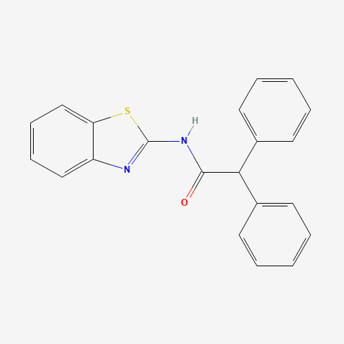 N-(1,3-benzothiazol-2-yl)-2,2-diphenylacetamide (CAS: 303195-00-8) - Related Chemical Product