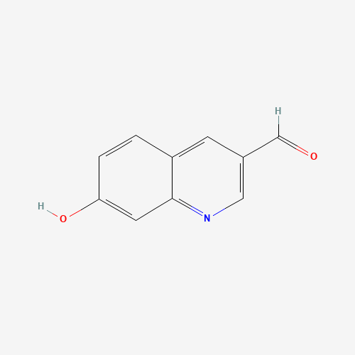 7-oxo-1H-quinoline-3-carbaldehyde (CAS: 363135-54-0) - Chemical Structure and Molecular Formula 