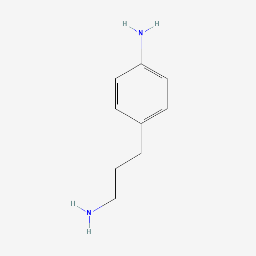 4-(3-aminopropyl)aniline (CAS: 61798-01-4) - Chemical Structure and Molecular Formula 