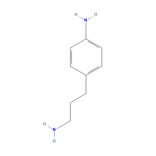 4-(3-aminopropyl)aniline (CAS: 61798-01-4) - Chemical Structure and Molecular Formula 