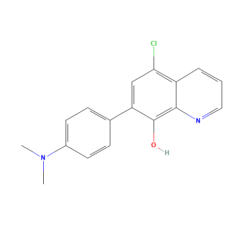 5-chloro-7-[4-(dimethylamino)phenyl]quinolin-8-ol (CAS: 648896-44-0) - Related Chemical Product