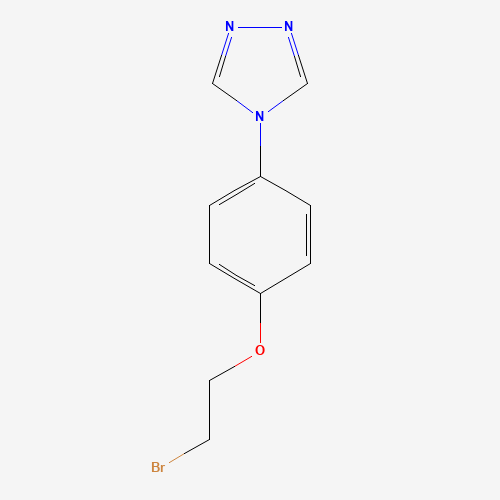 4-[4-(2-bromoethoxy)phenyl]-1,2,4-triazole (CAS: 1223748-48-8) - Related Chemical Product