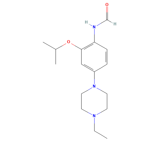 N-[4-(4-ethylpiperazin-1-yl)-2-propan-2-yloxyphenyl]formamide (CAS: 1462952-22-2) - Related Chemical Product
