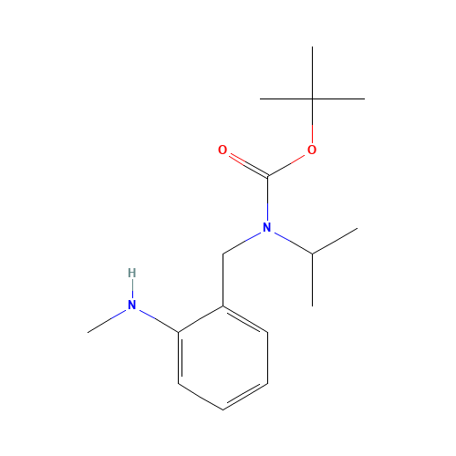 tert-butyl N-[[2-(methylamino)phenyl]methyl]-N-propan-2-ylcarbamate (CAS: 338990-68-4) - Related Chemical Product