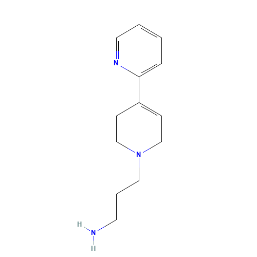3-(4-pyridin-2-yl-3,6-dihydro-2H-pyridin-1-yl)propan-1-amine (CAS: 179482-69-0) - Related Chemical Product