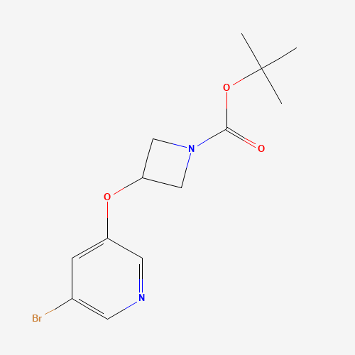 tert-butyl 3-(5-bromopyridin-3-yl)oxyazetidine-1-carboxylate (CAS: 1374144-65-6) - Related Chemical Product