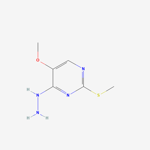 (5-methoxy-2-methylsulfanylpyrimidin-4-yl)hydrazine (CAS: 89488-88-0) - Related Chemical Product