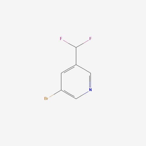3-bromo-5-(difluoromethyl)pyridine (CAS: 114468-04-1) - Related Chemical Product