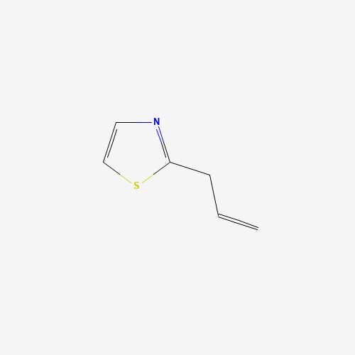 2-prop-2-enyl-1,3-thiazole (CAS: 51861-00-8) - Chemical Structure and Molecular Formula 