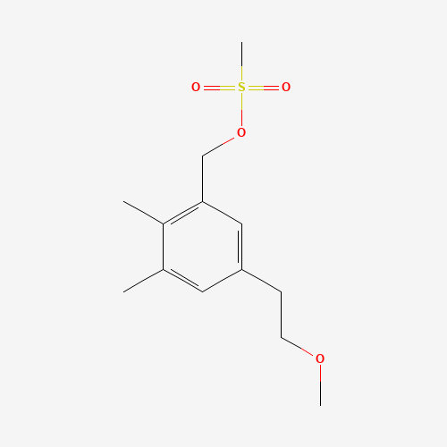 [5-(2-methoxyethyl)-2,3-dimethylphenyl]methyl methanesulfonate (CAS: 1266728-16-8) - Related Chemical Product