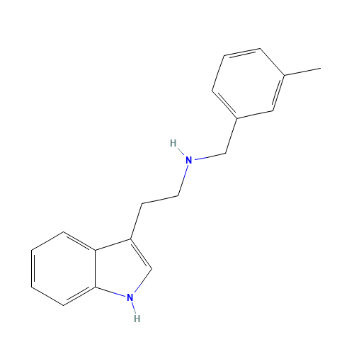2-(1H-indol-3-yl)-N-[(3-methylphenyl)methyl]ethanamine (CAS: 436099-76-2) - Related Chemical Product