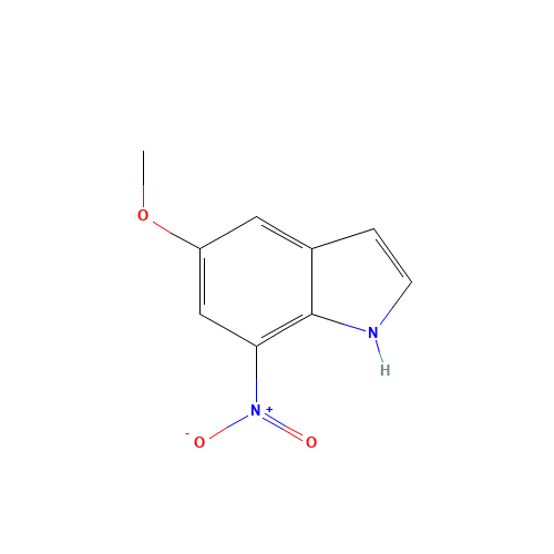 5-methoxy-7-nitro-1H-indole (CAS: 10553-10-3) - Related Chemical Product