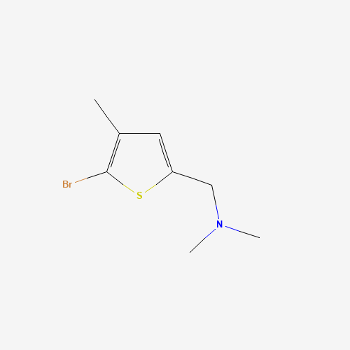 1-(5-bromo-4-methylthiophen-2-yl)-N,N-dimethylmethanamine (CAS: 1364268-40-5) - Related Chemical Product
