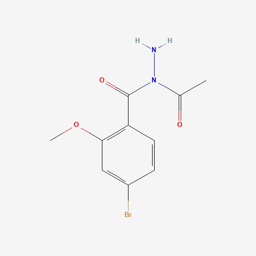N-acetyl-4-bromo-2-methoxybenzohydrazide (CAS: 1231191-67-5) - Related Chemical Product