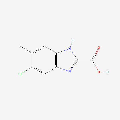 5-chloro-6-methyl-1H-benzimidazole-2-carboxylic acid (CAS: 827042-63-7) - Related Chemical Product