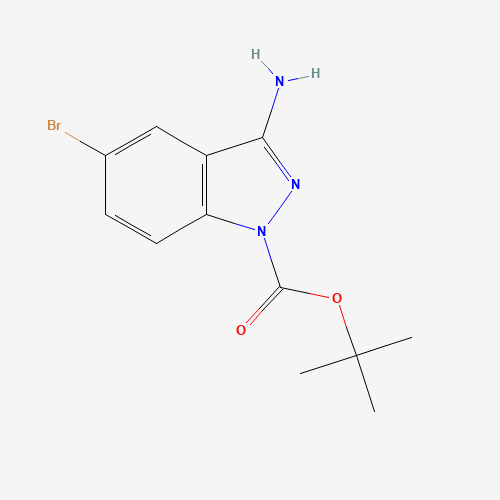 tert-butyl 3-amino-5-bromoindazole-1-carboxylate (CAS: 1093307-38-0) - Related Chemical Product