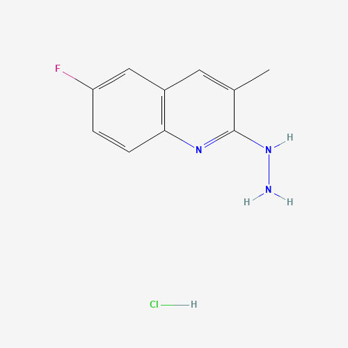 (6-fluoro-3-methylquinolin-2-yl)hydrazine;hydrochloride (CAS: 1017360-40-5) - Related Chemical Product
