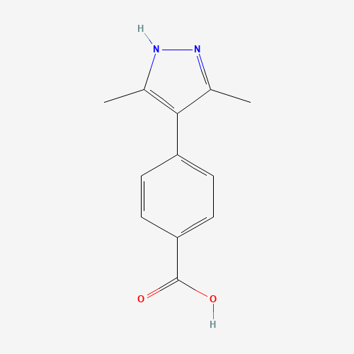 4-(3,5-dimethyl-1H-pyrazol-4-yl)benzoic acid (CAS: 185252-69-1) - Related Chemical Product