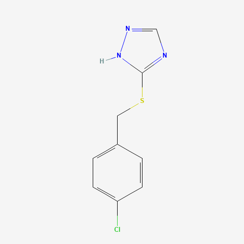 5-[(4-chlorophenyl)methylsulfanyl]-1H-1,2,4-triazole (CAS: 134796-34-2) - Related Chemical Product