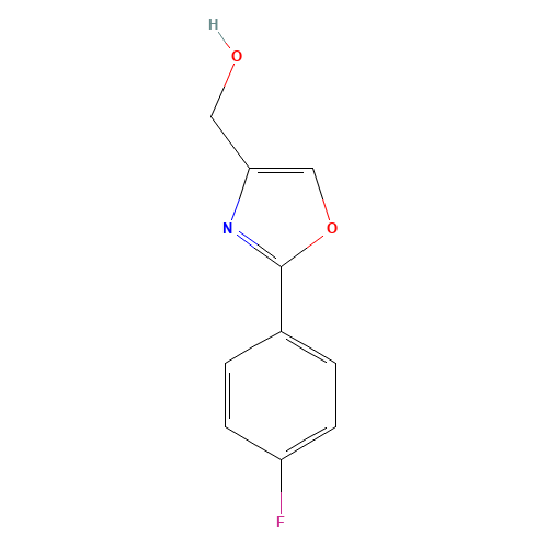[2-(4-fluorophenyl)-1,3-oxazol-4-yl]methanol (CAS: 885273-80-3) - Related Chemical Product