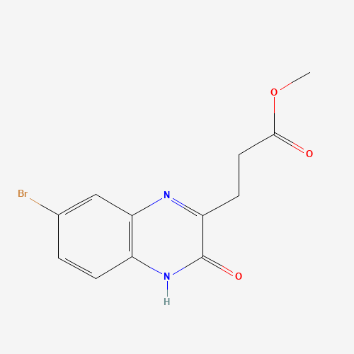 methyl 3-(7-bromo-3-oxo-4H-quinoxalin-2-yl)propanoate (CAS: 1309365-55-6) - Related Chemical Product